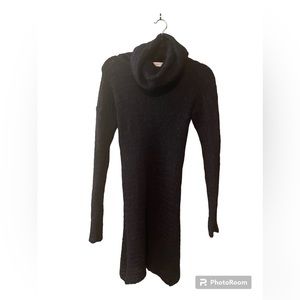 Zara knit cowl neck dress